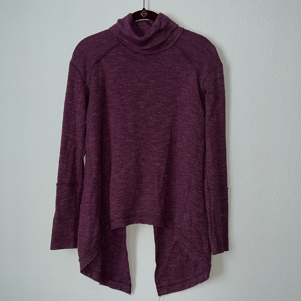 Free People Juicy Long Sleeve Shirt Date Night Purple We The Free